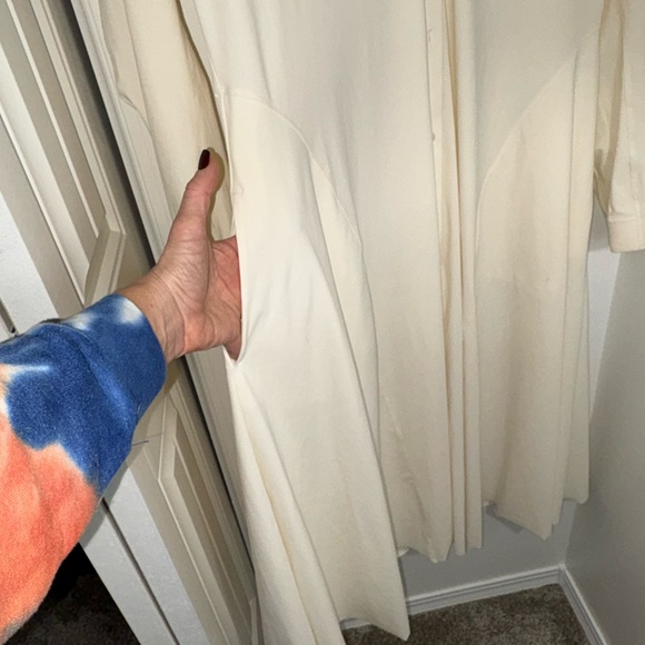 Athleta Cosmic Magnolia White Layering Dress - Picture 8 of 11